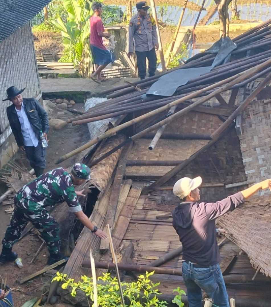 Polres Garut Bedah Rumah Warga Caringin, Dari Rutilahu Jadi Layak Huni